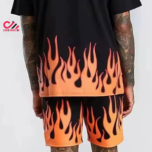 Camiseta Deportiva Casual de Verano para Hombre, Transpirable, con Estampado Digital, Manga Corta, 100% Poliéster, Cuello Redondo, Personalizable - Product Image 5