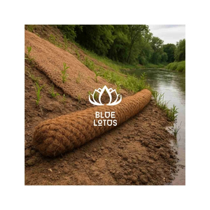 มูลค่าคุ้มค่า แผ่นใยมะพร้าวสำหรับควบคุมการกัดเซาะ ป้องกันการลาดตัวของพื้นที่ลาดชัน และการจัดการตะกอน ด้วยโครงสร้างใยมะพร้าวที่ทนทาน - Product Image 1