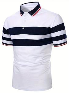 Camisas de Golf Bordadas Transpirables para Hombre, Estilo Europeo y Americano, Personalizadas al por Mayor, de Alta Calidad, con Opciones de Tallas Grandes - Product Image 3