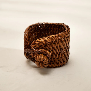Wedding Event <b>Table</b> Decor Natural <b>Rattan</b> Napkin Ring Handmade Eco Friendly <b>Dining</b> Decoration Export Supplier - Product Image 3