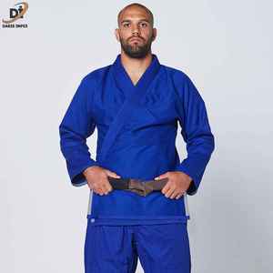 High Quality Plain Polyester/Cotton Karate Gi for Men Adults - Product Image 5