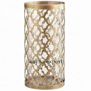 Bougeoir votif fini argent de luxe pour la maison décorative Offre spéciale bougie de maison moderne pots de bougie votive décoration de table - Product Image 6