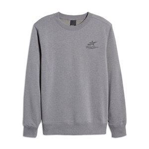 เสื้อสเวตเชิ้ตผู้ชายไซส์ใหญ่ สไตล์ลำลอง ผ้าฝ้ายฟลีซ 100% ระบายอากาศได้ดี เหมาะสำหรับฤดูหนาว คุณภาพสูง สีพื้น - Product Image 4
