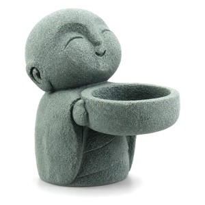 Bamboo Wood Zen Meditation <b>Figure</b> - Spiritual Wellness - Wholesale - Product Image 1