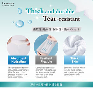 Toallas Faciales Desechables Antibacterianas Hipoalergénicas Seguras para Niños, para Piel Sensible, de Secado Rápido, Protección Antibacteriana al por Mayor - Product Image 6