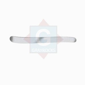 Depresor Lingual de Acero Inoxidable Plateado Buchwald, Instrumento Quirúrgico Dental Manual, Clase I, Reutilizable - Product Image 3