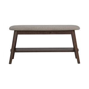 Ready Stock Mid-Century Modern <b>Upholstered</b> Kitchen Bench with 90cm for Dining Room and Kitchen Area - Product Image 2