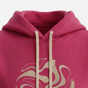 Conjunto de 2 Piezas para Mujer, Sudadera con Capucha y Pantalones Cortos de Felpa, Color Sólido, Casual, Primavera-Verano, Transpirable, Corte Regular, Por Encima de la Rodilla, con Bolsillo - Product Image 4