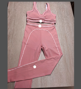 Conjunto de Yoga sin Costuras para Mujer, Talla Grande, Leggings de Cintura Alta, Sujetador Deportivo, Absorbe la Humedad, 2 Piezas, Ropa Deportiva para Gimnasio - Product Image 2