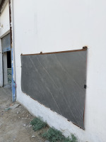 Revêtement mural flexible en pierre d'ardoise naturelle Ocean Black, durable et écologique, pour la conception de murs intérieurs et extérieurs