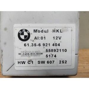 โมดูลควบคุมฝากระโปรงท้ายรถยนต์ BMW ซีรี่ส์ 7 รุ่น E65, E66 ปี 2001-2005 ของแท้ มือสอง รหัสอะไหล่ 6921404 - Product Image 2