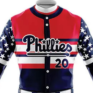 Maillot de baseball noir pour homme, manches courtes, boutons sur le devant, nom de l'équipe, vêtements de sport, logo personnalisé, uniforme - Product Image 4