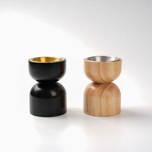 Wholesale Price Brass Resin Incense Burner With Wooden Base Tea Light Bakhoor <b>Holder</b> Luxury Home Decor - Product Image 6