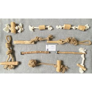 Juguete masticable ecológico de cuerda de coco, el más vendido, a base de plantas, seguro, para aliviar el estrés, interactivo, para perros y gatos. - Product Image 6