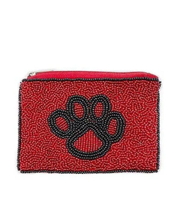 Monedero con cuentas estilo Chingona, mini, con cierre de cremallera, hecho a mano, estilo moderno, para mujer - Product Image 3