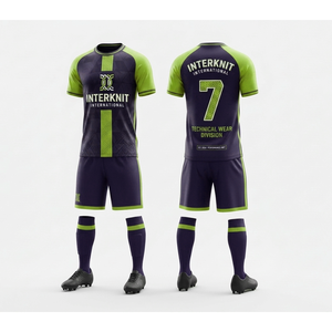 ชุดกีฬาเสื้อฟุตบอลแบบซับลิเมชันชุดเสื้อเจอร์ซีย์เล่นกีฬาระบายอากาศได้ดี - Product Image 6
