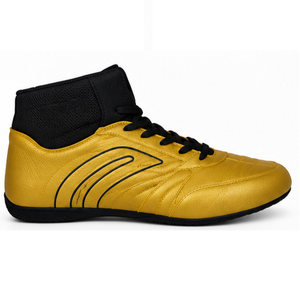 Bottes sportives jaunes à tige haute avec fermeture auto-agrippante, dessus en cuir véritable, semelle en caoutchouc, embout léger, doublure Nomex, semelle intermédiaire en EVA - Product Image 5