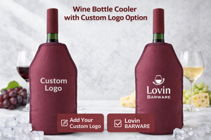 ผ้าคลุมขวดไวน์ Lovin BARWARE แบบคลาสสิก ใช้ซ้ำได้ สำหรับไวน์ - Product Image 2