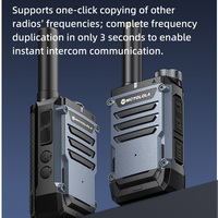 Interphone analogique UHF MT-328 2W, adapté à la communication quotidienne du personnel de service dans les cafés et les restaurants