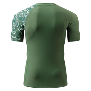 Camiseta de Compresión de Manga Corta para Hombre con Logotipo Personalizado, Secado Rápido, Fabricante, Suministro al por Mayor - Product Image 2
