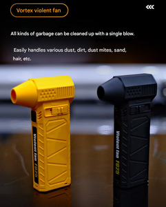 Mini Ventilador Turbo Portátil F025, Sin Aspas, Alta Velocidad, 80,000 RPM, Secador de Pelo Turbo y Soplador de Aire para Auto - Product Image 2