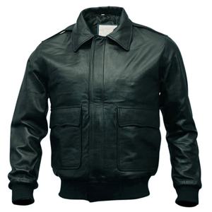 Chaqueta de cuero ajustada para hombre Chaqueta de cuero genuino de moda elegante para un estilo moderno Hombres Bomebr - Product Image 6