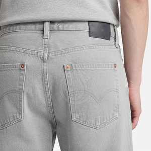 Jeans baggy modernes coupe ample, pantalon de mode urbaine 100% coton, léger et confortable, pour un style décontracté et élégant au quotidien - Product Image 5