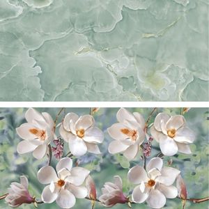 กระเบื้องเซรามิกสีขาวเงา ขนาด 300x600 มม. คุณภาพพรีเมียม ดีไซน์โมเดิร์นเรียบง่าย เหมาะสำหรับการติดตั้งผนังสำนักงานและพื้นที่เชิงพาณิชย์ระดับไฮเอนด์ - Product Image 2