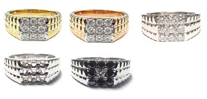 Anelli personalizzati da uomo all'ingrosso per uomo design oro rosa massiccio 18 carati vero diamante personalizzato piccoli uomini anelli gioielleria raffinata per uomo