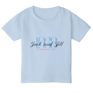 Jack and Jill <b>Toddler</b> <b>T</b> <b>Shirt</b> Short Sleeve Crew Neck Soft Cotton Tee Breathable Comfortable Casual Everyday Boys Girls Custom - Product Image 1