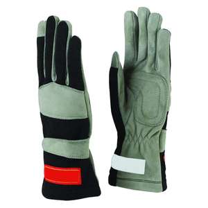Guantes de Carreras de Karting de Cuero Premium, Resistentes al Viento, Dedos Completos, Hechos a Medida, con Acolchado de Silicona, Unisex, Venta al Por Mayor - Product Image 2