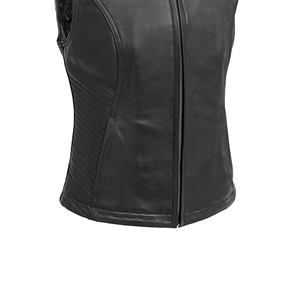 Women's Brown Suede Leather <b>Vest</b> Western Cowgirl Fringe Style Factory Price Wholesale Customizable - Product Image 3