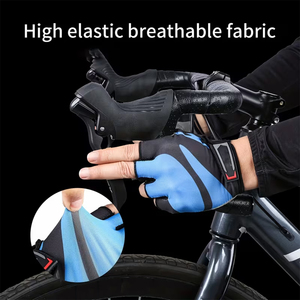 Cycling Glove For Men Women Lightweight Breathable Anti <b>Slip</b> Sport Outdoor Activities Protection Custom Cycling Glove - Product Image 4