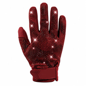 Custom American Football <b>Gloves</b> Sublimated Print <b>Moisture</b> Wicking Non-Slip Grip Unisex Adult Sports <b>Gloves</b> for All Seasons - Product Image 6