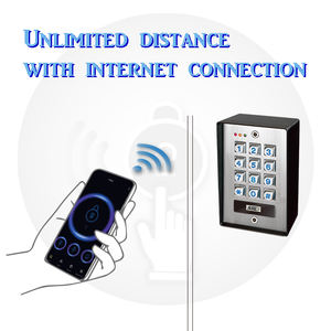 DK-2852D (P2)  IP66 Clavier de contrôle à distance résistant à la poussière, compatible WiFi, lecteur de cartes, contrôleur de relais - Product Image 3