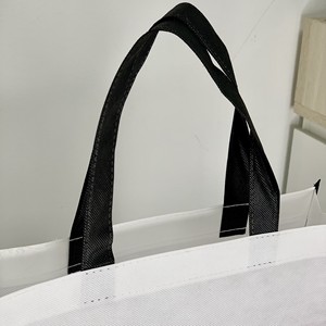 Sac en PP non tissé réutilisable de haute qualité avec logo imprimé, respectueux de l'environnement, résistant, taille personnalisable, logo personnalisé, multicolore - Product Image 5