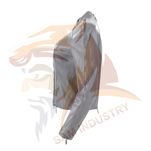 Services OEM, veste en cuir pour femmes de haute qualité, design personnalisé, nouvelle veste en cuir de style universitaire pour femmes - Product Image 4