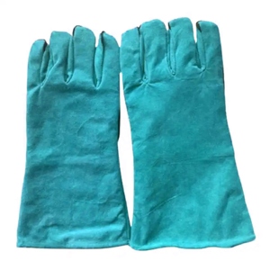 Gants de soudage de qualité supérieure certifiés CE, résistants à la chaleur et à l'abrasion, 11 oz, épais, avec manchette de sécurité pour la lutte contre les incendies et l'utilisation industrielle - Product Image 3