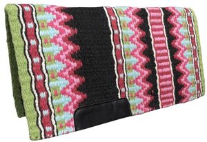 Couverture de selle en laine tissée pour chevaux de style western, tapis de selle durable de qualité supérieure, équipement d'équitation, fabricant d'articles d'équitation western - Product Image 3
