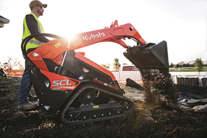 รถตักล้อยางขนาดเล็ก Kubota SCL1000 เครื่องยนต์ดีเซล 1 ตัน พร้อมบุ้งกี๋ขนาด 0.1 ลูกบาศก์เมตร และแรงยกสูง - Product Image 5