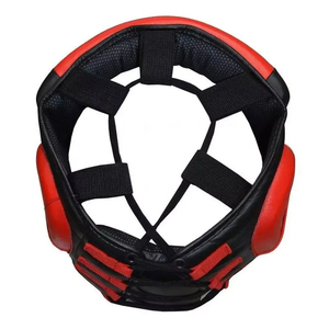 Head Guard Leather <b>Boxing</b> Helmet High Quality Protective Comfortable Lightweight Breathable All Seasons - Product Image 5