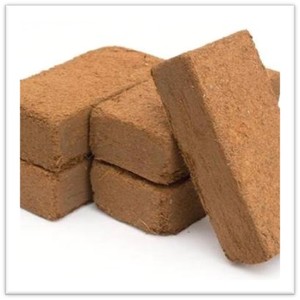 Bloc de tourbe de coco naturelle du Vietnam, biodégradable, haute rétention d'eau, respectueux de l'environnement, pour le jardinage biologique, culture durable des plantes - Product Image 1