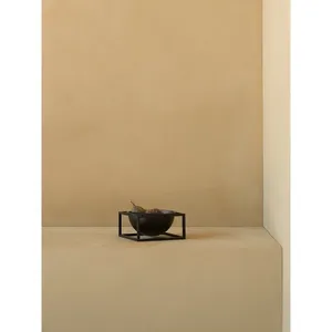 Luxury Modern Handmade <b>Disposable</b> Metal Bowl with Plant Pattern for Store Display and Interior Accent - Product Image 5