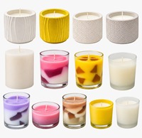 Offre Spéciale – Cire de Palme Parfumée Multicolore pour Bougies – Idéale pour Mariages, Fêtes, Thanksgiving – Respectueuse de l'environnement