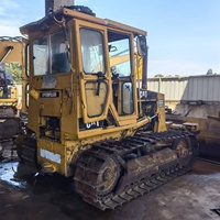 Caterpillar d3c bulldozer cat d3 mini bulldozer original d'occasion à vendre avec équipement d3k
