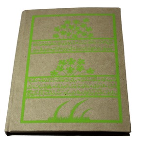 Cuaderno de cáñamo de tapa dura con estampado frontal de pintura antigua, papel de fibra de cáñamo natural para estudiantes, venta al por mayor - Product Image 1