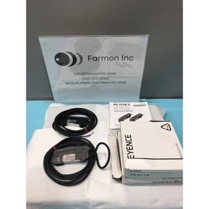 LOT DE 2 Amplificateurs de capteurs à fibre optique KEYENCE FS-N11N - Équipements et pièces semi-conducteurs d'occasion fiables à l'échelle mondiale - Product Image 2