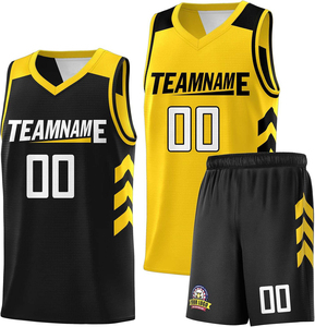 Uniforme de Baloncesto Personalizado Reversible B133, Chaleco Deportivo con Nombre y Número del Equipo para Hombre/Juvenil - Product Image 1