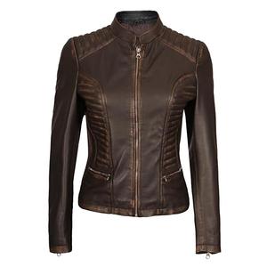 Veste universitaire pour homme en cuir marron respirant, grande taille, personnalisable avec le nom de l'équipe, manches longues, style automne, color-block, Tamda - Product Image 1