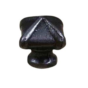 Poignée de tiroir et de porte en fonte noire de style T-Bar pour meuble de cuisine, commode de chambre et application à visser - Product Image 5